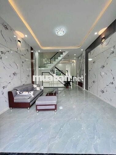 BÁN NHÀ 4M X 8M - TÂN THỚI HIỆP - GIÁ 1,198 TỶ - CÁCH CẦU VƯỢT 200M