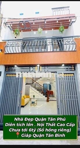 🏡Nhà đẹp diện tích lớn - 🔥Nở hậu 6,7m - 4,2x12m - 3 phòng có PN trệt