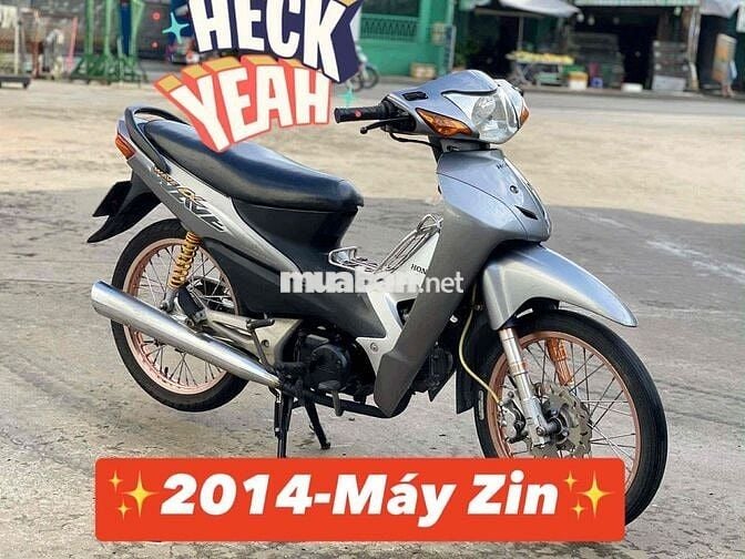 [Xe chất]👉 Honda Wave A 2014✨Có đĩa✨Máy Zin✨áo đẹp