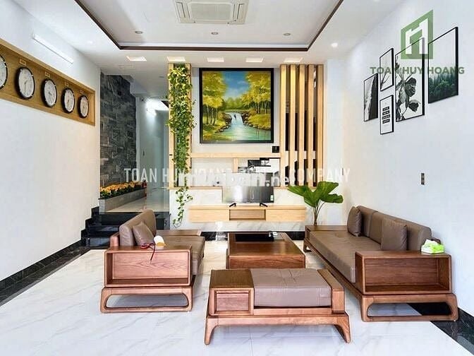 Nhà đẹp khu Nam Việt Á – Đà Nẵng 5PN hiện đại có thang máy
