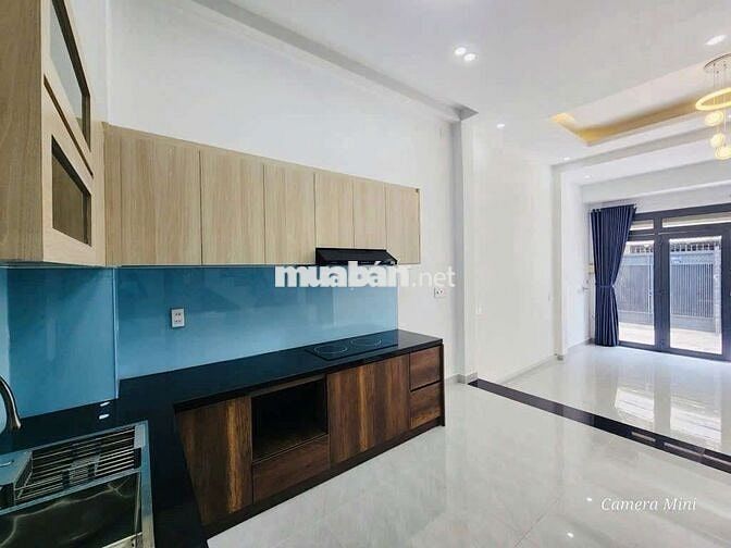 NHÀ MỚI ĐẸP, HẺM XE HƠI THÔNG, Ô TÔ NGỦ TRONG NHÀ, 3 PN,SỔ VUÔNG A4
