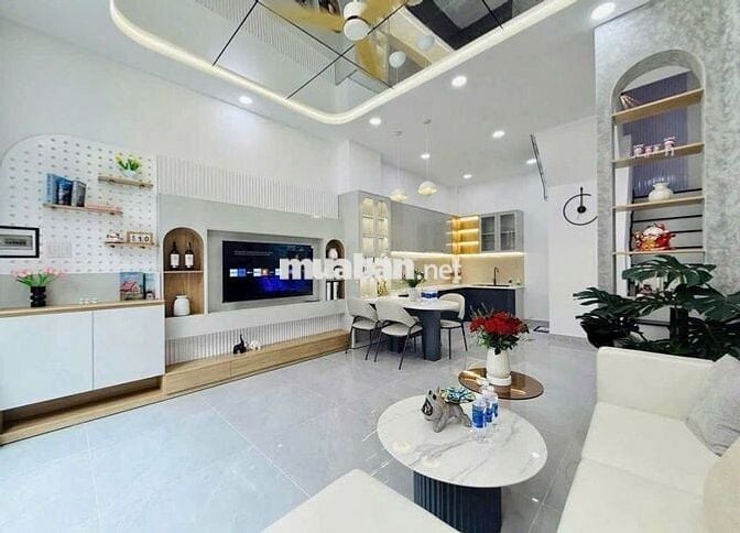 NHÀ ĐẸP 4TẦNG- HẺM 4M- NGAY ÂU CƠ- 55M2 CHỈ 6.6TỶ