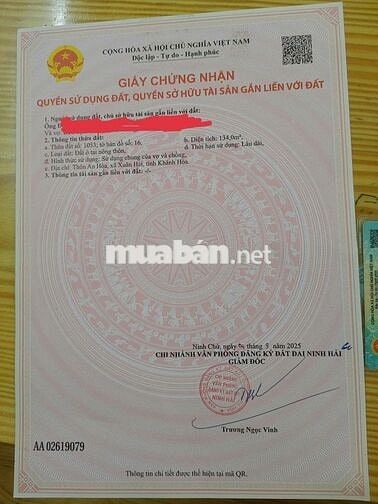 Đất Full Thổ Cư , xe ôtô đến tận ngõ