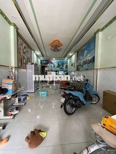 Nhà 1 trệt 1 lầu mặt tiền đường 1C ấp 1 vlb bình chánh