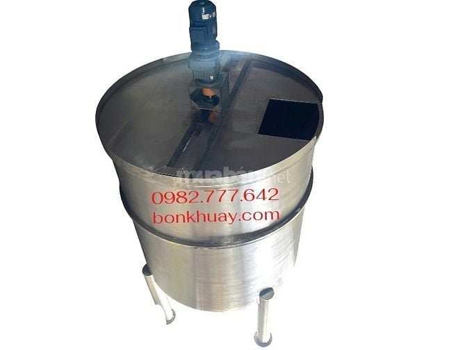 Bồn khuấy công nghiệp 10m3 bằng inox