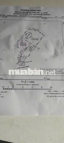 ĐẤT LỘ ĐAL 4M CẶP KÊNH THẠNH ĐÔNG, PHƯỜNG PHÚ THỨ CÁI RĂNG, CẦN THƠ