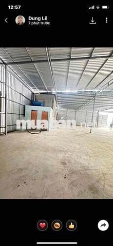 Kho xưởng 27*22 mặt tiền đg xe 5 tấn tiện sản xuất KD