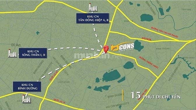 Dự án hot khu Đông: Bcons Uni Valley – giá ưu đãi từ 7,5 tỷ!