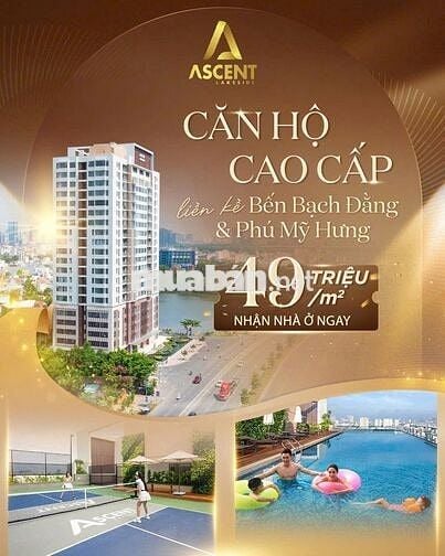 Bán căn hộ chung cư giá tốt, 50m², 1 PN, 1 WC, nhận bàn giao ngay