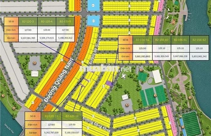 3-4 lô đất 125m2 liền kề đường thông, diện tích lớn đầu tư lâu dài