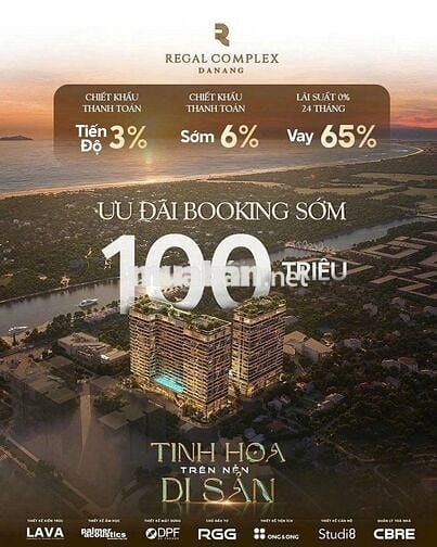 Regal Complex Đà Nẵng – Căn hộ cạnh Sông & View Biển – Sở hữu lâu dài