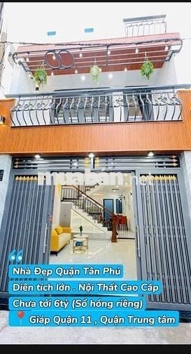 🏡Nhà đẹp . Chủ bán gấp - (4,2x12m) nở hậu ngang 6,7m , 3phòng 2wc 💘💘💘
