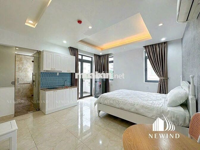 Cho Thuê Căn Hộ Ban Công Full Nội Thất ở Nơ Trang Long, Bình Thạnh