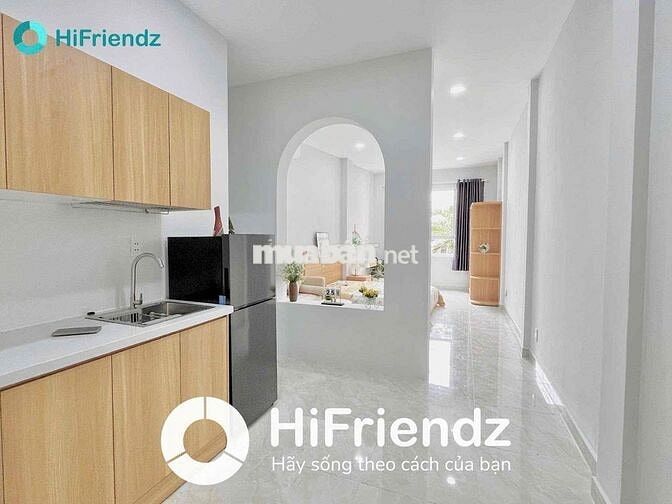 CĂN HỘ 1PN TÁCH BẾP SẴN NỘI THẤT_CỬA SỔ_BAN CÔNG_GIÁP QUẬN 6, QUẬN 11