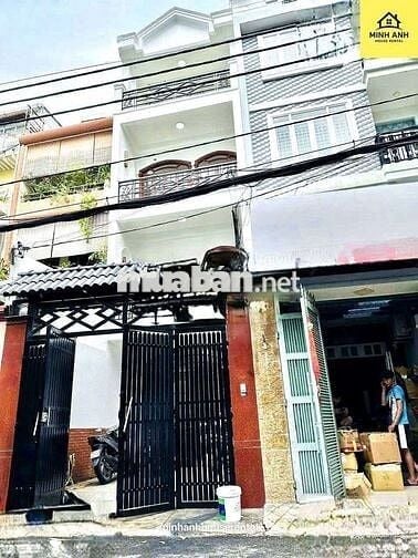 Cho thuê nhà mới xây 2a Nguyễn trọng lội, p4.dt. 4,5x22m 3 lầu 6pn 6wc