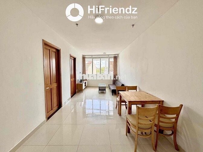 2 Phòng Ngủ -60m2 - Full Nội Thất- Hầm Xe- Thang Máy- Cv Lê Thị Riêng