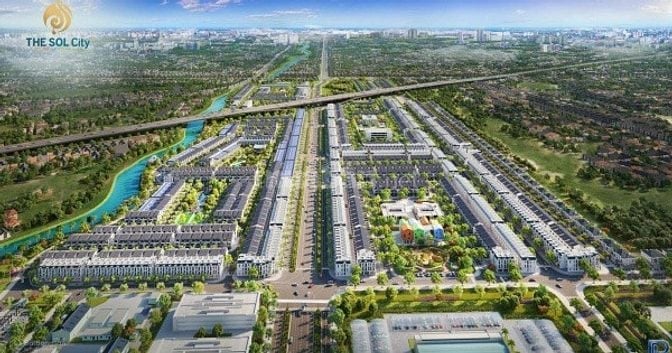 Bán Lô Đất Thổ Cư Dự Án Solcity. Mặt Tiền Đường 22m, Gần Chợ Hưng Long