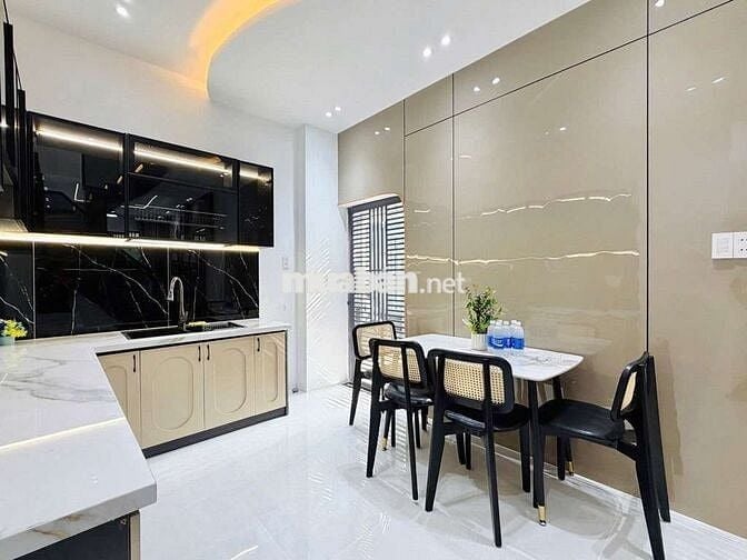 Nhà 2 mặt hẻm xe hơi 3,1x10m full nội thất Phan Huy Ích P14 Gò Vấp