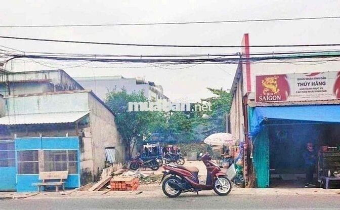 đất thổ cư , mặt tiền đường , sổ hồng riêng