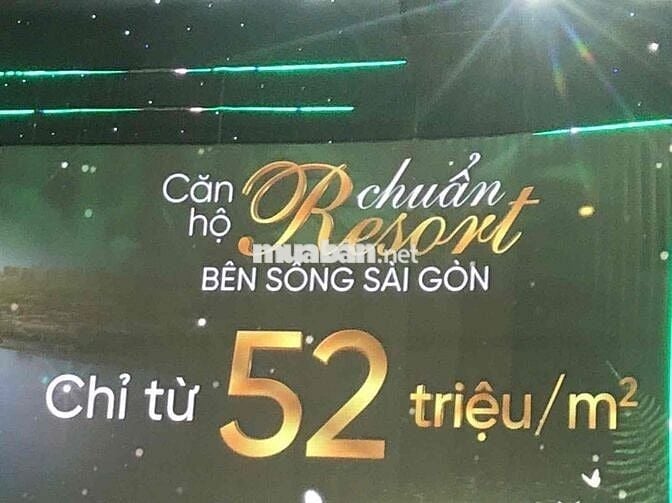 Căn hộ 44m2 A&T ven Sông SG TT 10% kí HĐMB, booking lãi 500k/ngày