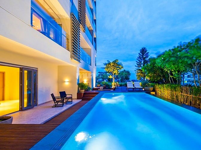 Bán hoặc cho thuê Pool Villa Diamond Island hồ bơi sân vườn 4PN 560m2