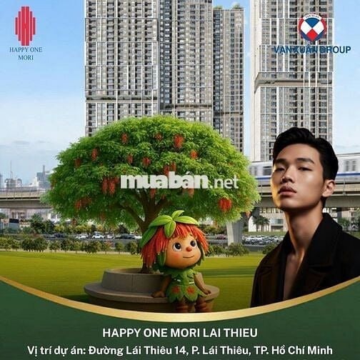 Cận kề VSIP1, Sở hữu căn hộ 2PN chỉ 600 triệu, booking sớm giữ căn đẹp
