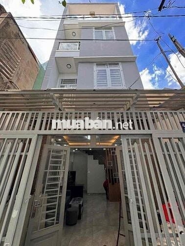 Nhà 4 Tầng Đẹp Gần MT Phú Thọ Hòa – 35m² – Chỉ Hơn 4 Tỷ – Tân Phú