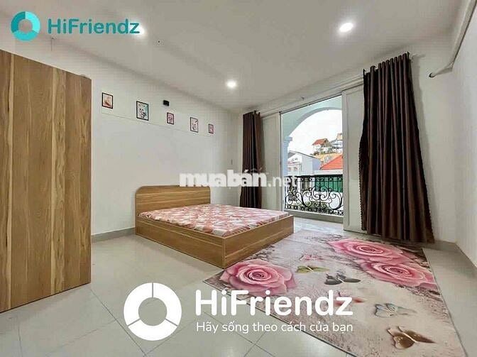 Căn Hộ 1 Phòng Ngủ - Ban Công - 40m2 - Full Nội Thất- Ngã Tư Bảy Hiền