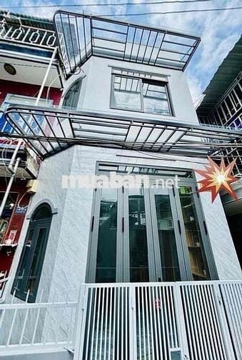 3 Tỷ74, bán nhà mới đẹp Quận 6, Dtsd 50m2, 2 pn, sổ riêng