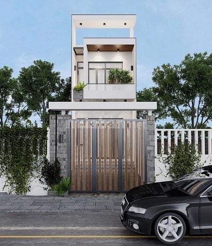 BÁN NHÀ ĐANG HOÀN THIỆN MẶT TIỀN DX 091 NGAY CHỢ BƯNG CẦU