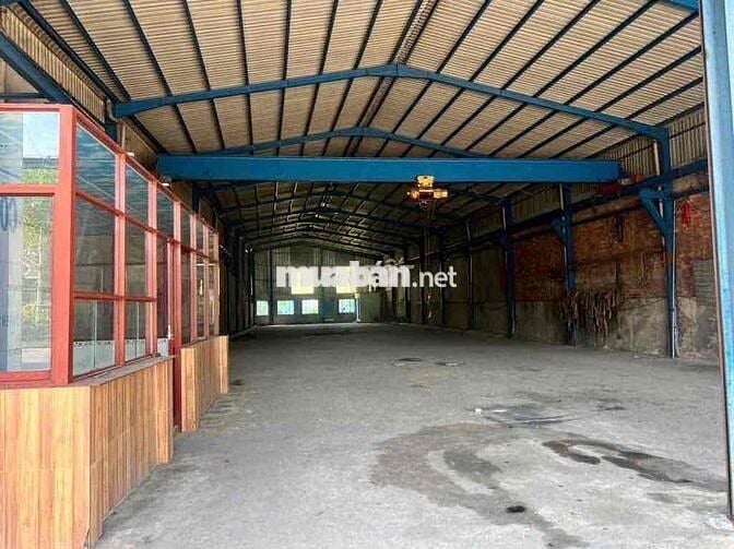 CHO THUÊ XƯỞNG MẶT TIỀN 600M, CỦ CHI