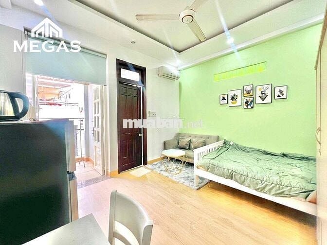 Căn Hộ Studio Ban Công Mới Siêu Đẹp Gần chợ Tiện qua Dịch Độc Lập Q1