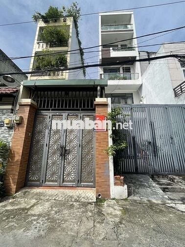 Nhà hẻm 6 m thông, 60 m2 Tây Thạnh, Tân Phú giáp Tân Bình.