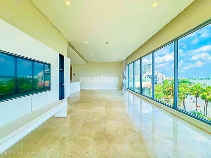 Bán Căn hộ Sân vườn tại Diamond Island view sông gồm 4 phòng ngủ 233m2