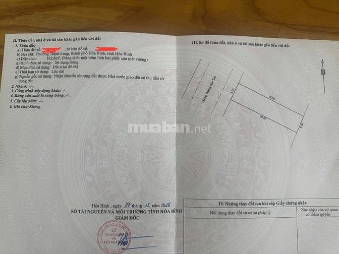 Bán đất nền dự án KDC số 7 mặt đường trương Hán siêu 