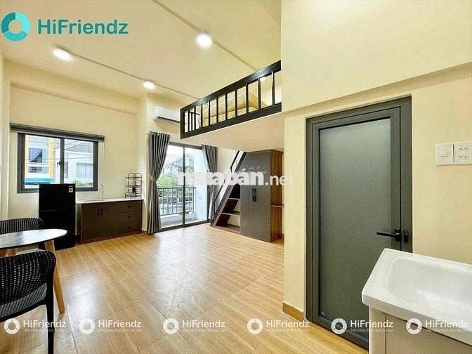 DUPLEX BAN CÔNG SIÊU LUXURY ĐI BỘ QUA VĂN LANG NHẬN XE ĐIỆN, THÚ CƯNG
