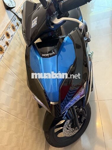 Honda air blade màu xanh đen 2017