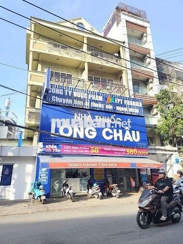 BÁN NHÀ THUỐC TÂY LONG CHÂU ĐC: 26-28 NGUYỄN CỬU VÂN 9×22M HĐT 220 TR