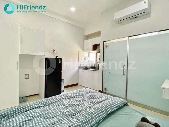Phòng trọ Studio giá rẻ full nội thất gần trung tâm quận 7, dễ sang Q4