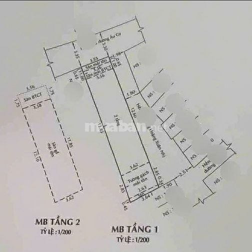 Nhà đẹp hẻm xe hơi 1 trục Âu Cơ, Tân Phú, 60m2, 4PN, cực ngon, chỉ 4 t