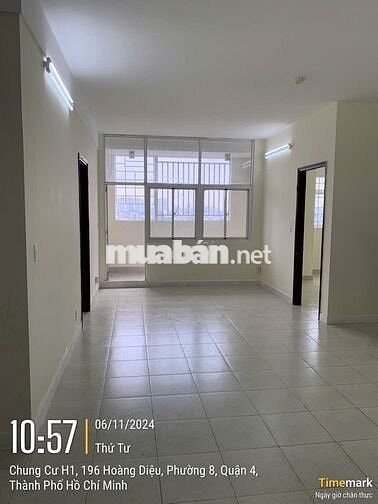 Cần bán căn hộ chung cư H2 Hoàng Diệu, P. 8, Quận 4.