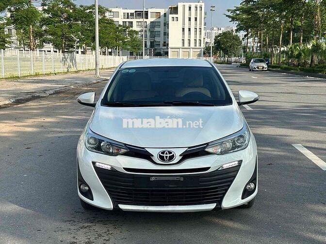 Toyota Vios 2019 1.5G CVT - 82000 km 1 chủ bao zin