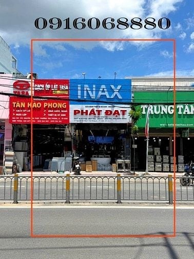 BÁN NHÀ MẶT TIỀN : 377 NGUYỄN THỊ THẬP - P. TÂN PHONG - Q. 7 - TPHCM