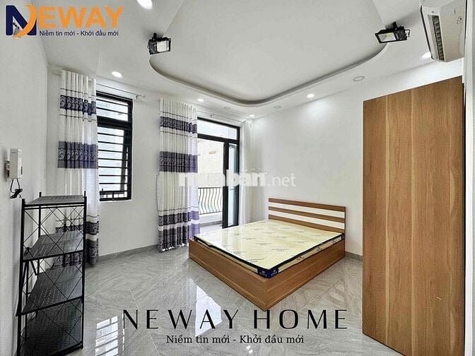 STUDIO MỚI XÂY NGAY LÊ VĂN QUỚI_BAN CÔNG_CỬA SỔ_SẴN NỘI THẤT_GẦN AEON