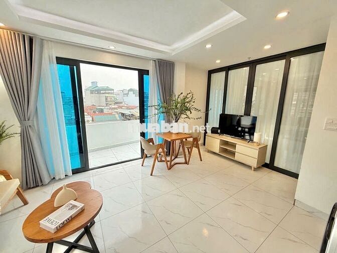 CHO THUÊ CĂN HỘ STUDIO, 1PN NGAY BẾN XE MỸ ĐÌNH FULL NỘI THẤT BAN CÔNG
