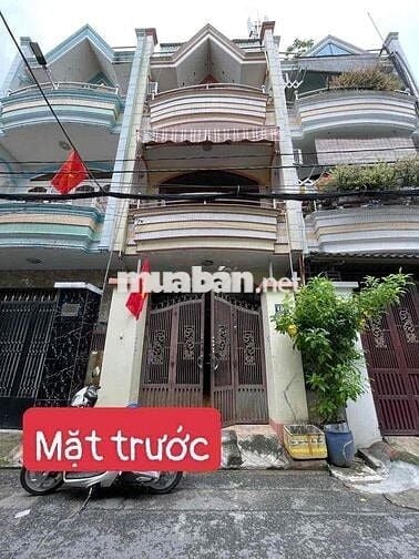 Nhà 2 mặt phố 51m2, 4 phòng ngủ, đường số 24, Q. Bình Tân