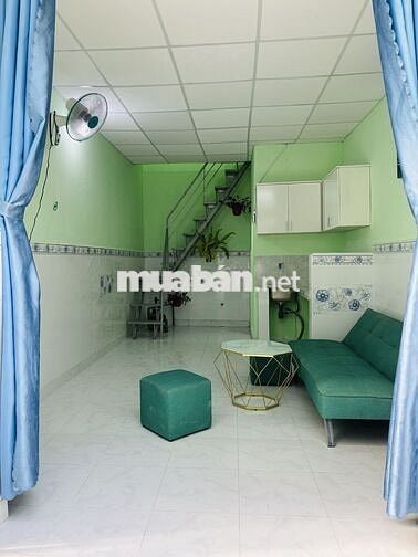 275tr nhà nhỏ Hóc Môn, DT: 3.5m-7m 1 trệt 1 lầu, đang cho thuê 2,2tr