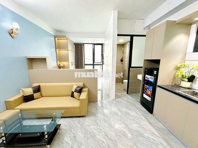 CHO THUÊ 1 PHÒNG NGỦ FULL NỘI THẤT 50M2 NGAY KIM MÃ