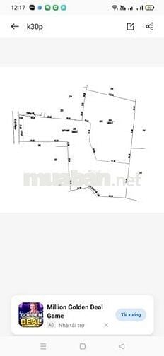 Bán đất xã Phan .H Dương Minh Châu.DT.32.977m2 có thổ 1000m giá 44 tỷ