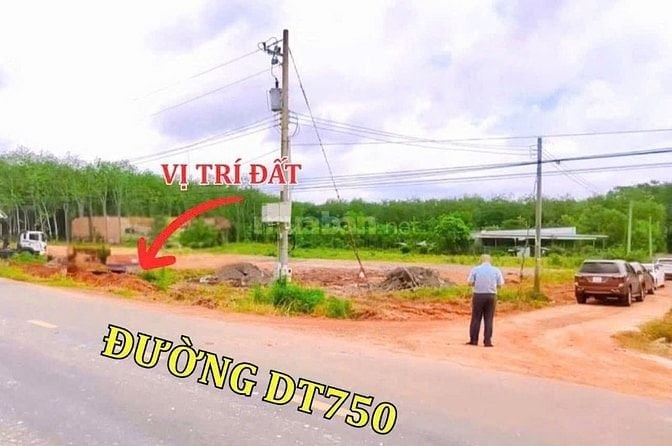 Chỉ Với 5tr/m2, Sở Hữu Ngay Lô Đất tại Trục đường DT750